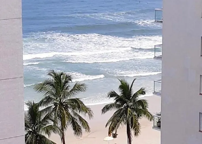 Lindo Apartamento Vista Mar Pitangueiras Guaruja!